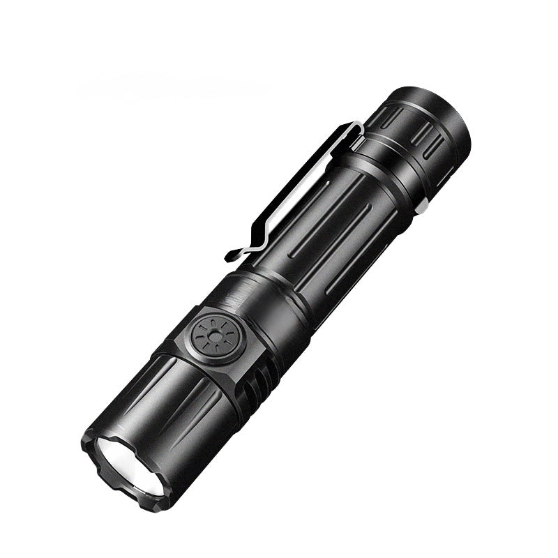 Tactical LED Flashlight 1800 Lumens USB C type charging Torch Magnetic Base Waterproof 8 Hrs Battery Timing