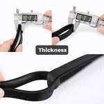 Load image into Gallery viewer, 6ft Leather Dog Lead Double Handle Leash with Brass Clip Heavy Duty Training