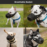 Load image into Gallery viewer, Durable Dog Muzzle for Large Breed Dogs Comfortable Metal Wire Basket Design Adjustable Fit for Training, Safety and Anti-Biting Control (14865233445190)