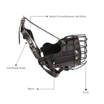 Load image into Gallery viewer, Durable Dog Muzzle for Large Breed Dogs Comfortable Metal Wire Basket Design Adjustable Fit for Training, Safety and Anti-Biting Control (14865233445190)