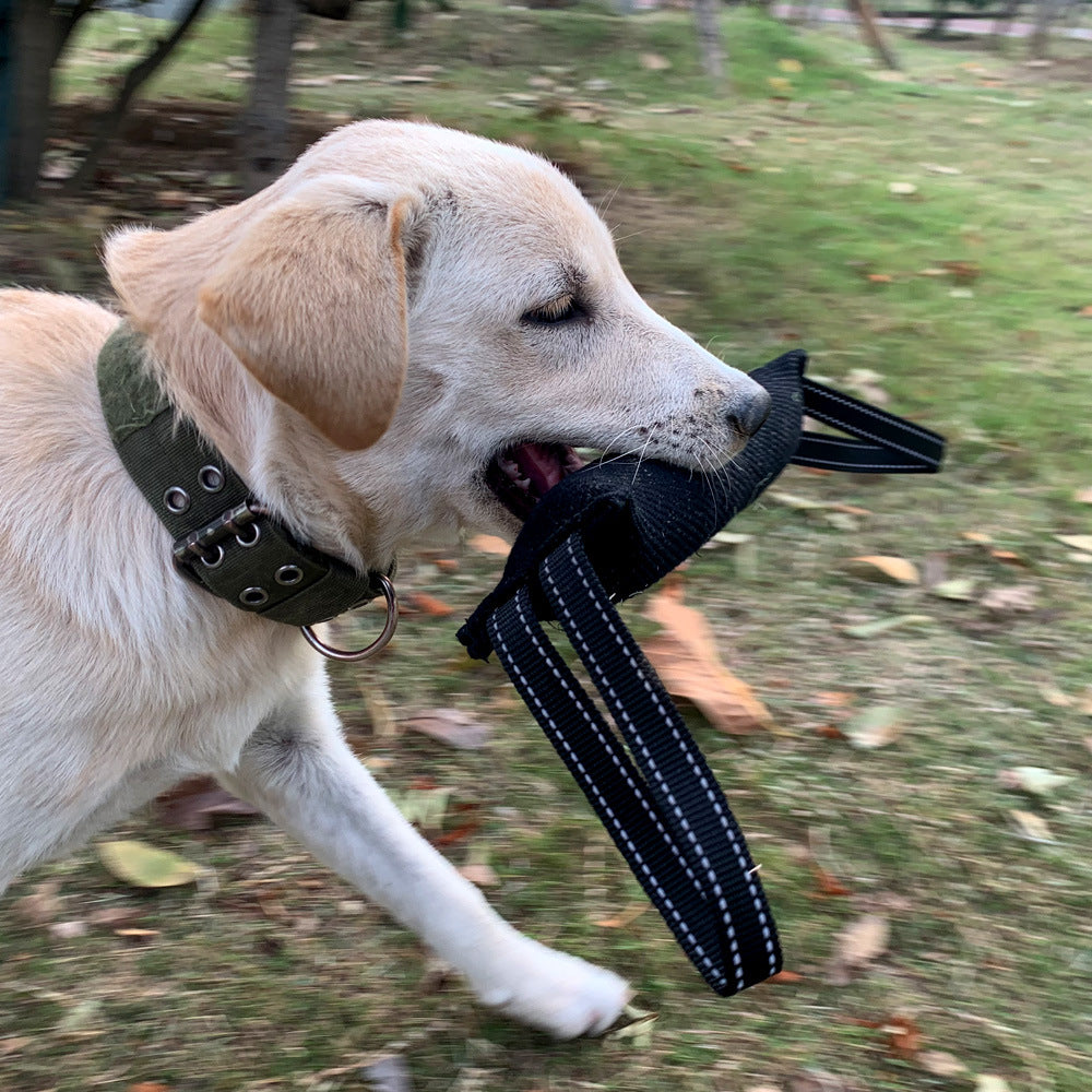 Strong Dog Bite Training Tug Toy Heavy Duty Interactive Chew Toy with Handles, Perfect for Training, Fetch and Play for Medium to Large Dogs