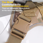 Load image into Gallery viewer, Military Tactical Dog Harness – Adjustable No-Pull Training & Walking Harness for Medium & Large Dogs