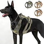 Load image into Gallery viewer, Military Tactical Dog Harness – Adjustable No-Pull Training & Walking Harness for Medium & Large Dogs