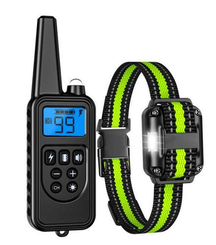 Rechargeable Waterproof Dog Training Collar with Remote – Long Range & Adjustable Settings