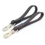 Load image into Gallery viewer, Genuine Leather Dog Leash with Solid Copper Hook – Heavy Duty Leather Lead for Medium & Large Dogs