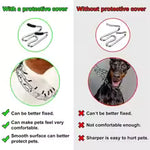 Load image into Gallery viewer, 100pcs Soft Rubber Prong Collar Covers – Comfort Tips for Dog Pinch Training Collars (2.5mm, 3mm, 3.5mm & 4mm)