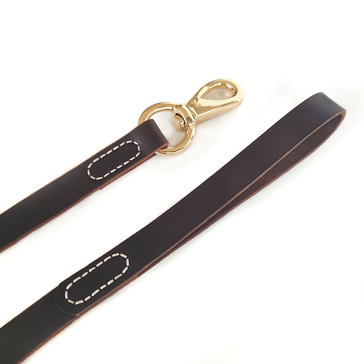 Premium Genuine Leather Dog Leash – Strong, Stylish & Comfortable for Walking & Training