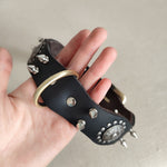 Load image into Gallery viewer, Leather Spiked Studded Dog Collar for Large &amp; Extra Large Dogs – Pit Bull, Mastiff, Bully, Boxer
