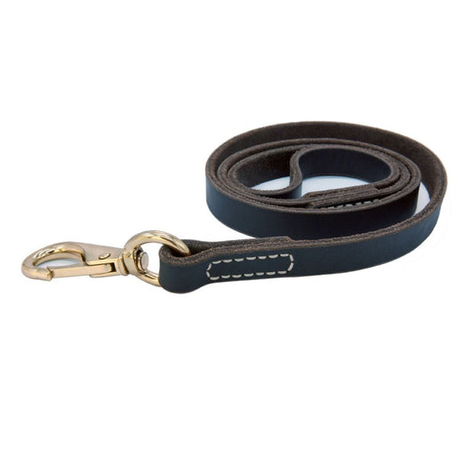 Premium Genuine Leather Dog Leash – Strong, Stylish & Comfortable for Walking & Training