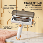Load image into Gallery viewer, Reusable Pet Hair Remover Roller – Washable Lint Roller for Dog &amp; Cat Hair, Furniture, Clothes &amp; Sofa Cleaning
