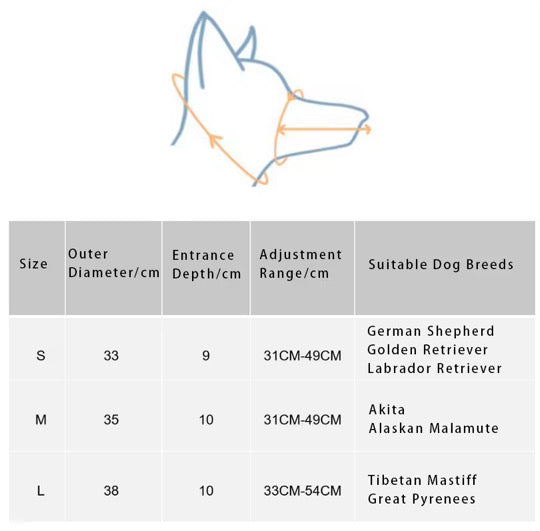 100% Real Leather Muzzle Anti-Bark Dog Training Anti-Bite Adjustable Dog Basket