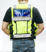 Load image into Gallery viewer, Hi Vis Security Vest Reflective Safety Jacket Tactical Mesh Multi Pocket Dog Han
