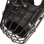 Load image into Gallery viewer, Durable Dog Muzzle for  Large Breed Dogs Comfortable Metal Wire Basket Design Adjustable Fit for Training, Safety and Anti-Biting Control
