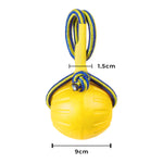 Load image into Gallery viewer, Durable Dog Chew Ball with Strong Rope – Tug Of War Interactive Fetch Toy for Dogs for Medium &amp; Large Dogs
