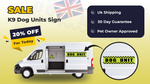 Load image into Gallery viewer, Dog Unit Magnet Security Stickers K9 Dog Handler Magnetic Sign Sticker Set