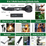 Load image into Gallery viewer, Emergency Survival Kit – 142-in-1 First Aid &amp; Tactical Gear Set