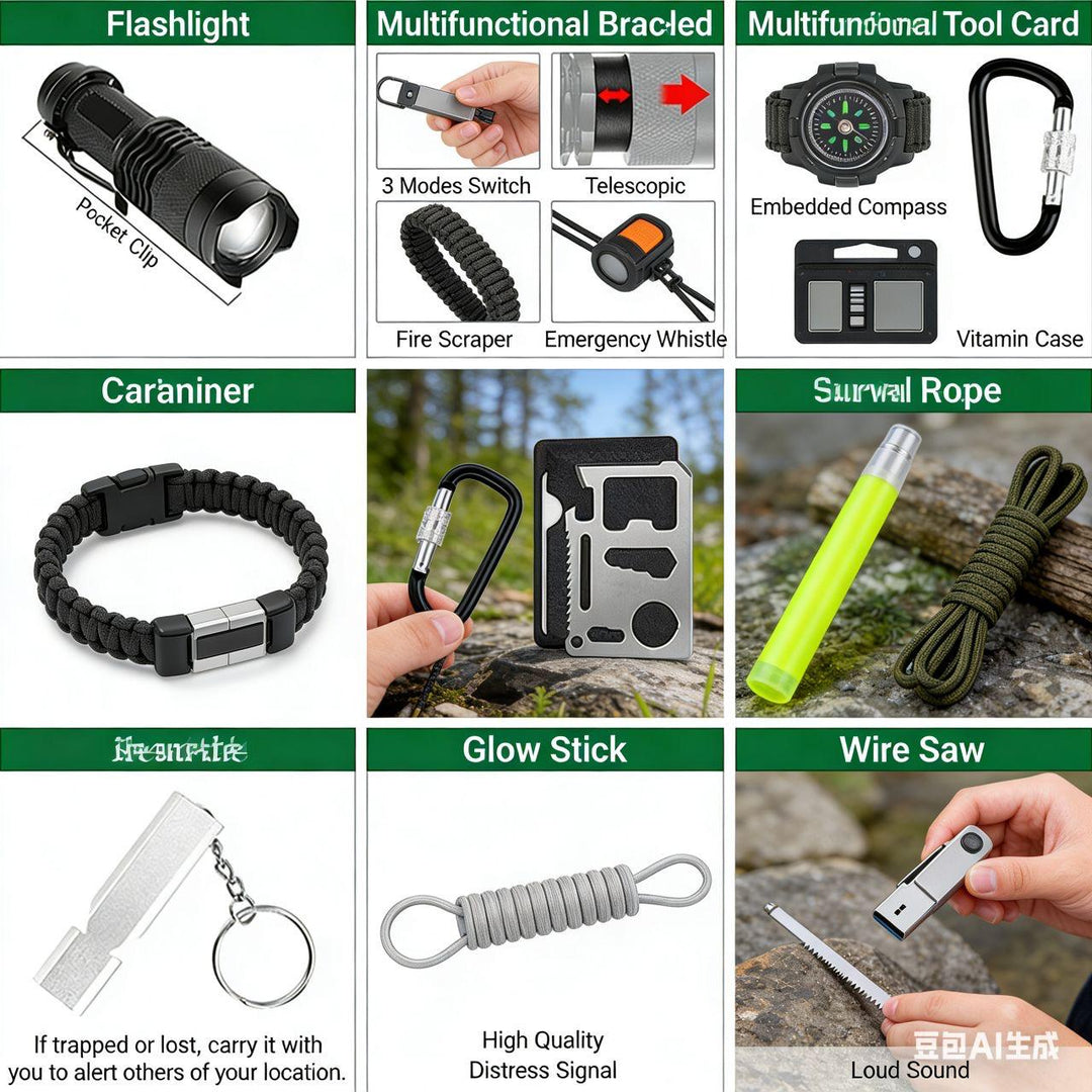 Emergency Survival Kit – 142-in-1 First Aid & Tactical Gear Set