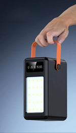 Load image into Gallery viewer, Elite Pet Shop 120,000mAh Camping Light Power Bank – Detachable 4-in-1 Charging Cable, 22.5W Fast Charge Portable Outdoor Battery Pack