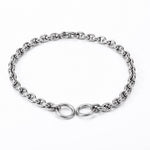 Load image into Gallery viewer, Heavy Duty Stainless Steel 304 Dog Chain Collar – 55cm (4mm) Slip P Chain Training Collar for Medium &amp; Large Dogs