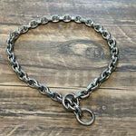 Load image into Gallery viewer, Heavy Duty Stainless Steel 304 Dog Chain Collar (44mm 55cm Adjustable) – Strong Slip P Chain for Small, Medium &amp; Large Dogs