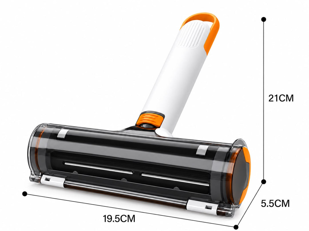 Reusable Pet Hair Remover Roller – Washable Lint Roller for Dog & Cat Hair, Furniture, Clothes & Sofa Cleaning