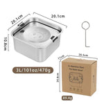 Load image into Gallery viewer, Non Spill Dog Water Bowl 3L Capacity, Splash Proof Floating Water Lid, Anti Drip