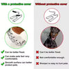 100pcs Soft Rubber Prong Collar Covers – Comfort Tips for Dog Pinch Training Collars (2.5mm, 3mm, 3.5mm & 4mm)