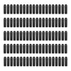 100pcs Soft Rubber Prong Collar Covers – Comfort Tips for Dog Pinch Training Collars (2.5mm, 3mm, 3.5mm & 4mm)