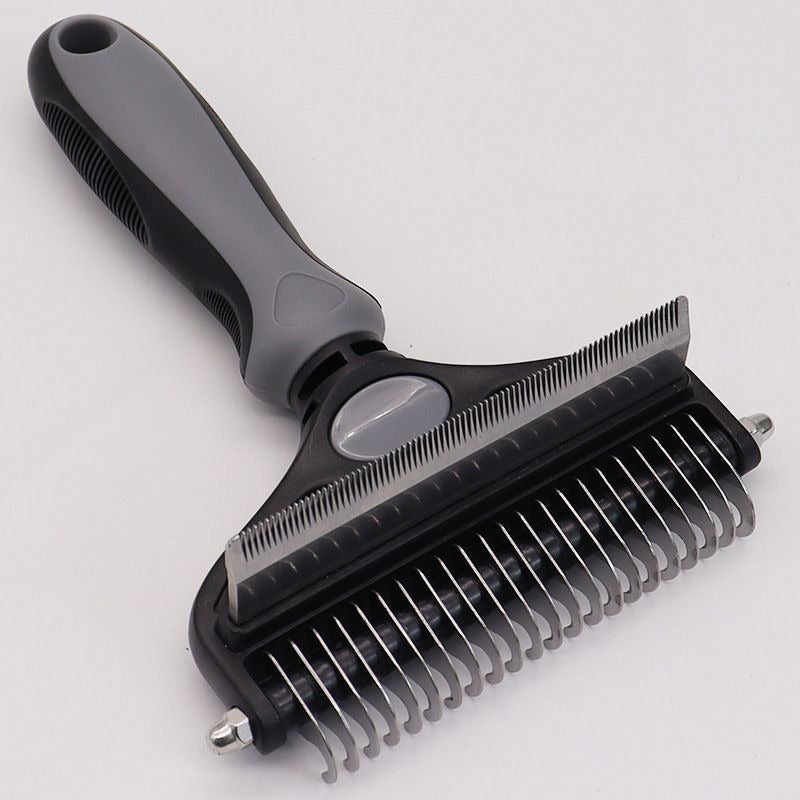 Pet Cleaning Tools Grooming Brush Dog Hair Removal Comb for Cats & Dogs Ideal for All Pets Reduces Shedding Promotes Healthy Coat