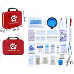 Load image into Gallery viewer, Pet Emergency First Aid Kit – Travel-Ready Medical Pack (101+ Items)