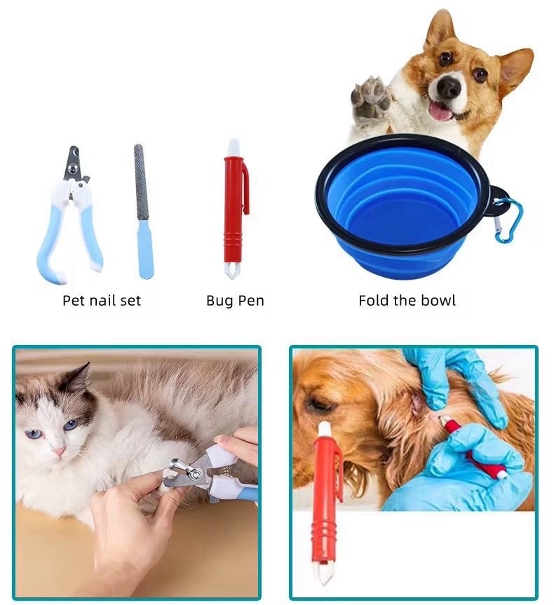 Pet Emergency First Aid Kit – Travel-Ready Medical Pack (101+ Items)