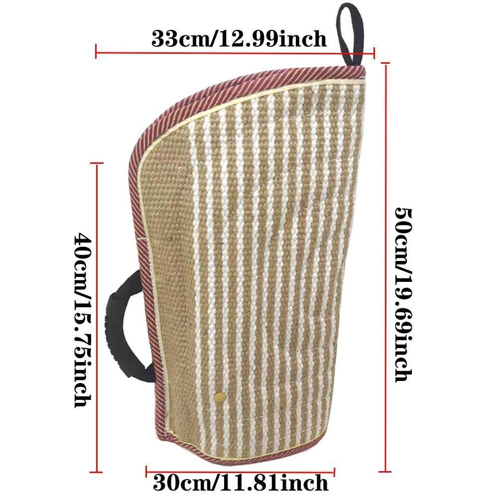 Premium K9 Bite Sleeve - Bite-Resistant Jute Arm Guard (4 Colors Available)