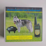 Load and play video in Gallery viewer, Rechargeable Waterproof Dog Training Collar with Remote – Long Range &amp; Adjustable Settings
